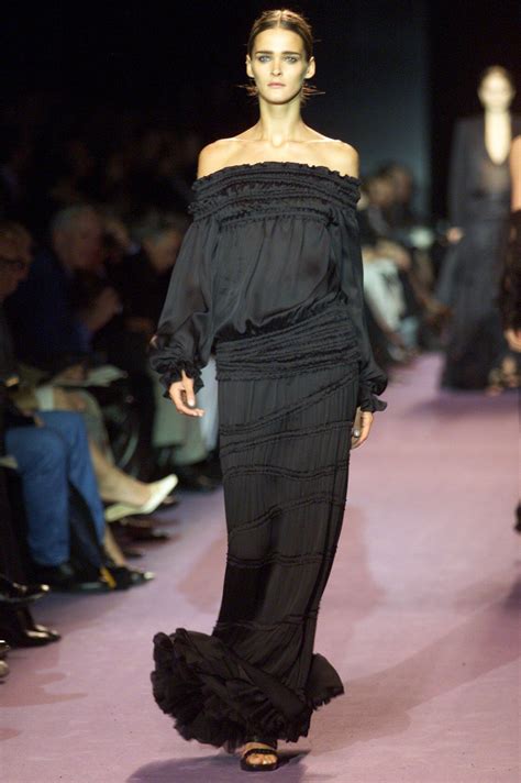 yves saint laurent haute couture 2000 2001|2001 saint laurent ready to wear.